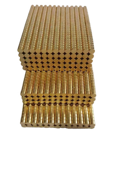 購入 N38 N50のネオジムの磁石の希土類永久マグネットNdFeBの金のコーティングは特にカスタマイズした online manufacture