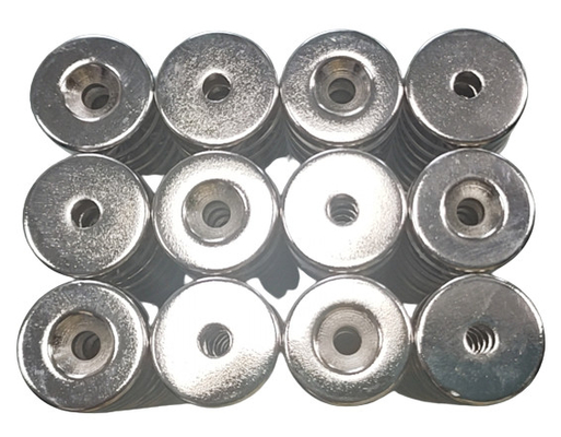 購入 N52ディスク厚いネオジムによってさら穴を開けられる磁石19mmの直径X 6mm online manufacture
